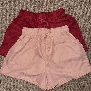 Zenana bundle of two shorts size small
